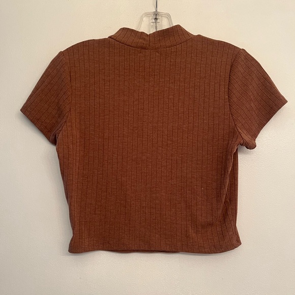 Bozzolo ribbed crop top size L - Picture 2 of 5